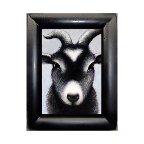 Image of Goat Portrait by Justin D. Miller