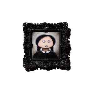 Tiny Girl in Square Frame