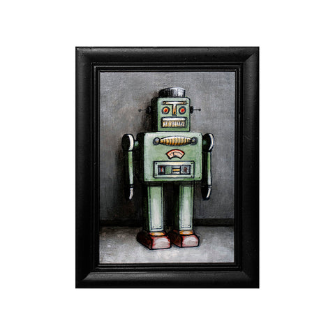 Image of Green Tin Robot by Justin D. Miller
