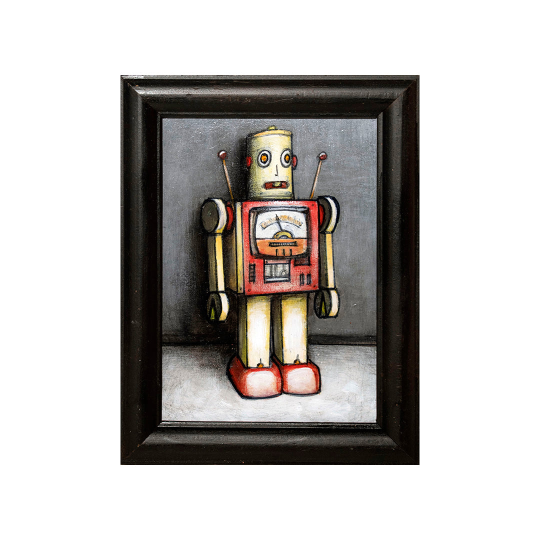 Image of Yellow Tin Robot by Justin D. Miller