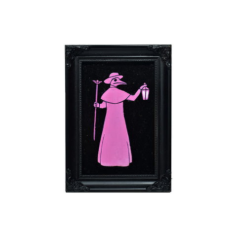 Image of Pink Plague Doctor by Justin D. Miller
