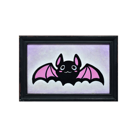 Image of Bat with Pink Wings by Justin D. Miller