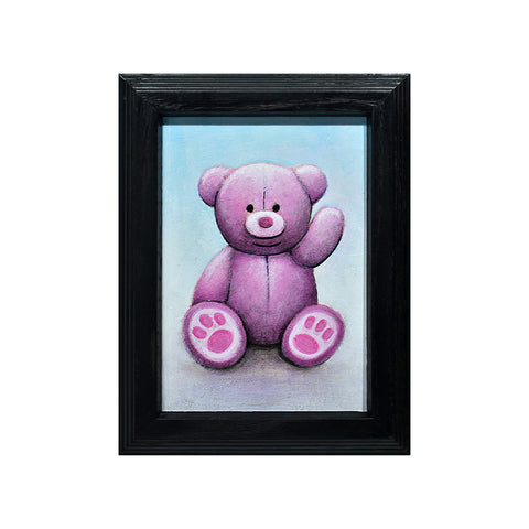 Image of Pink Bear Stuffie by Justin D. Miller