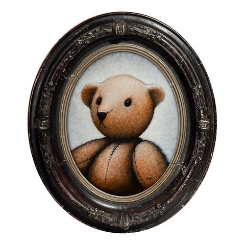 Old Bear Portrait by Justin D Miller