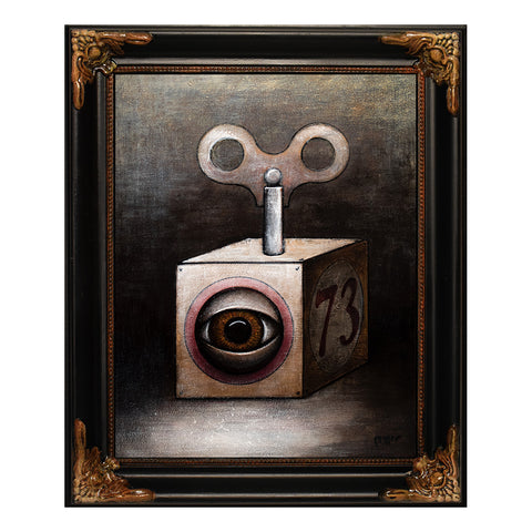 Image of Wind-Up Eye Cube by Justin D. Miller