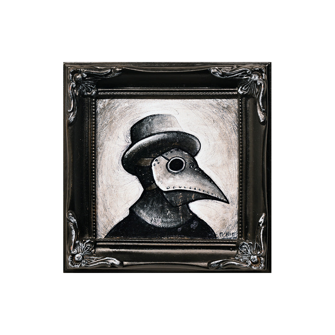 Image of Plague Doctor with Mask by Justin D. Miller