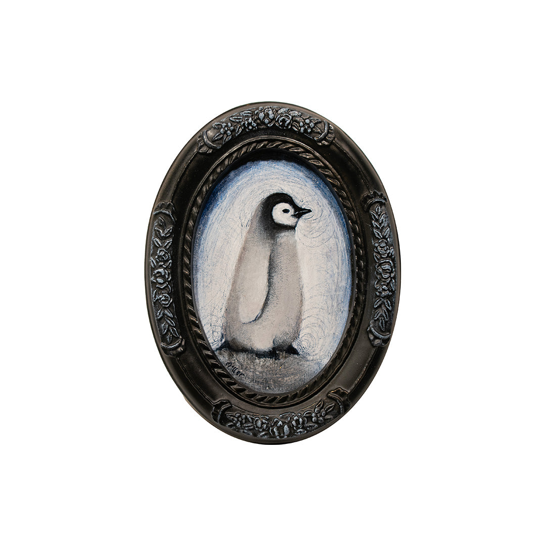 Baby Penguin by Justin D Miller