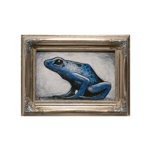 Blue Frog by Justin D Miller
