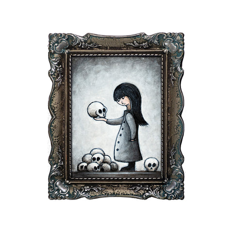 Image of Girl with Skulls by Justin D. Miller