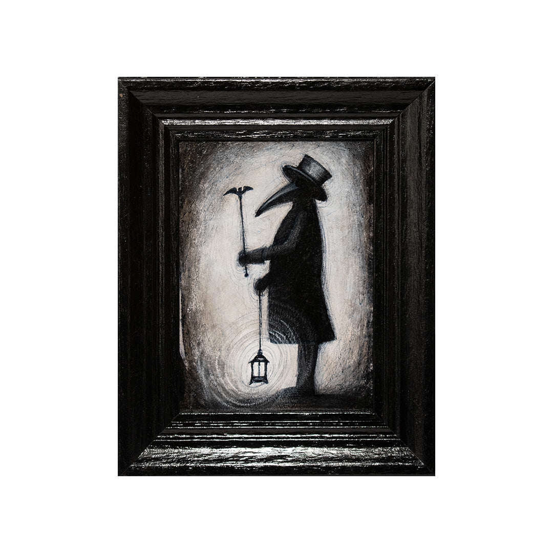 Image of Plague Doctor with Lamp by Justin D. Miller