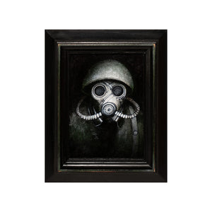 Gas Mask by Justin D Miller