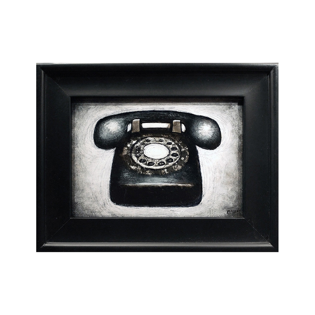 Image of Old Black Phone by Justin D. Miller
