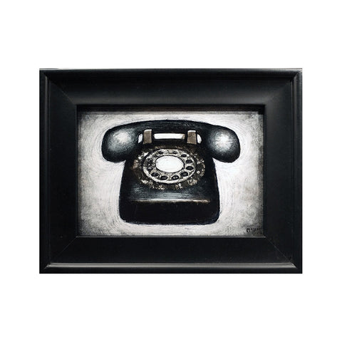 Image of Old Black Phone by Justin D. Miller