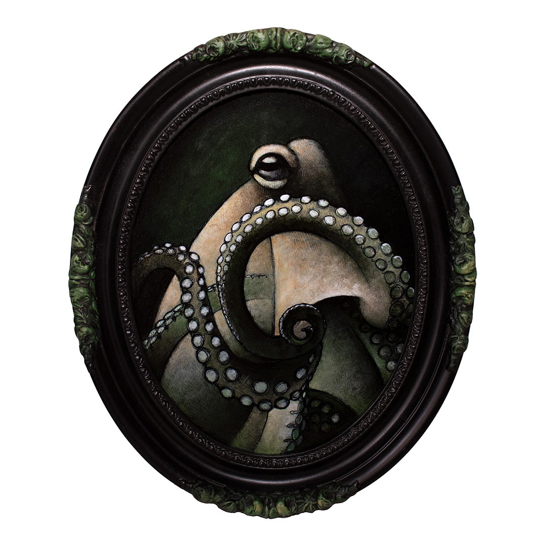Green Octopus by Justin D Miller