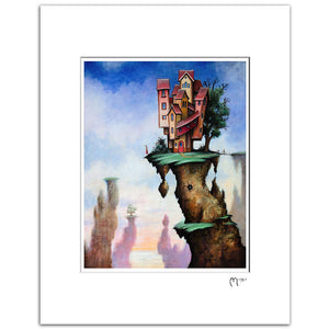 Image of Cliff House, 11x14" Matted Reproduction by Justin D. Miller