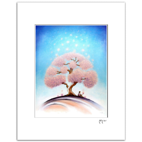 Uplifting Tree, 11x14" Matted Reproduction
